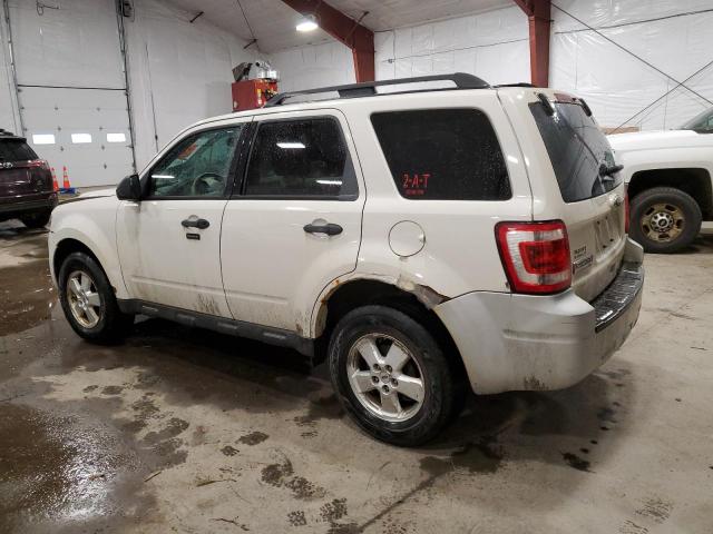 1FMCU9D76CKC24505 - 2012 FORD ESCAPE XLT WHITE photo 2