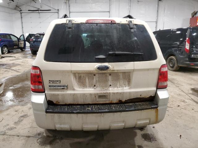 1FMCU9D76CKC24505 - 2012 FORD ESCAPE XLT WHITE photo 6