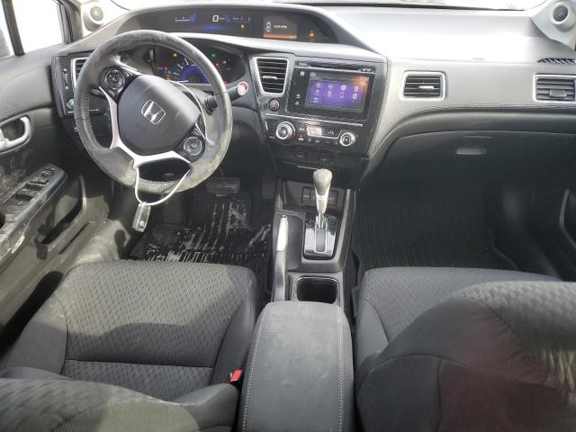 2HGFB2F59EH042996 - 2014 HONDA CIVIC LX GRAY photo 8