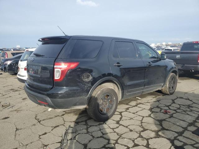 1FM5K8AR1DGC41070 - 2013 FORD EXPLORER POLICE INTERCEPTOR أسود صورة 3
