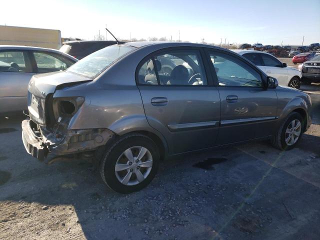 KNADH4A31B6731186 - 2011 KIA RIO BASE GRAY photo 3