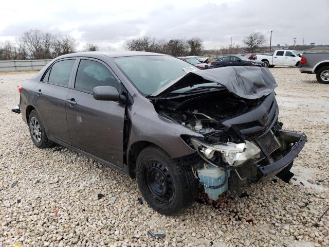 5YFBU4EE2DP113615 - 2013 TOYOTA CAROLLA GRAY photo 4