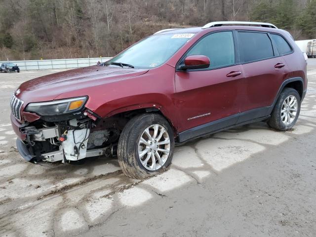 1C4PJLCBXLD514476 - 2020 JEEP CHEROKEE LATITUDE MAROON photo 1