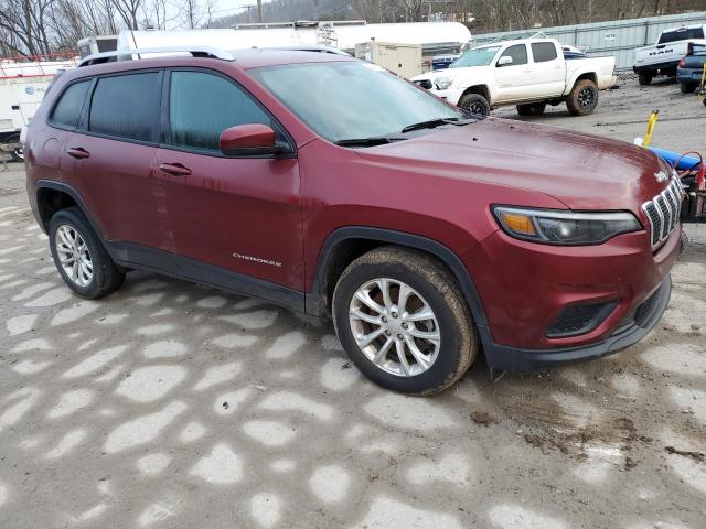 1C4PJLCBXLD514476 - 2020 JEEP CHEROKEE LATITUDE MAROON photo 4