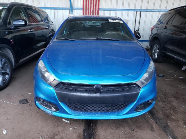 1C3CDFBB8GD653282 - 2016 DODGE DART SXT BLUE photo 5