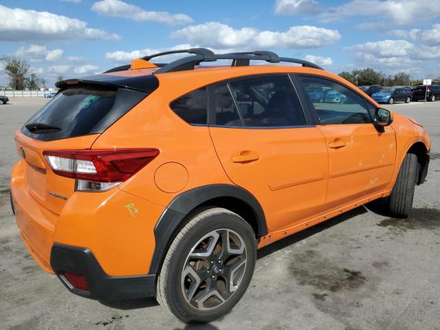 JF2GTAMC0KH378048 - 2019 SUBARU CROSSTREK LIMITED ORANGE photo 3