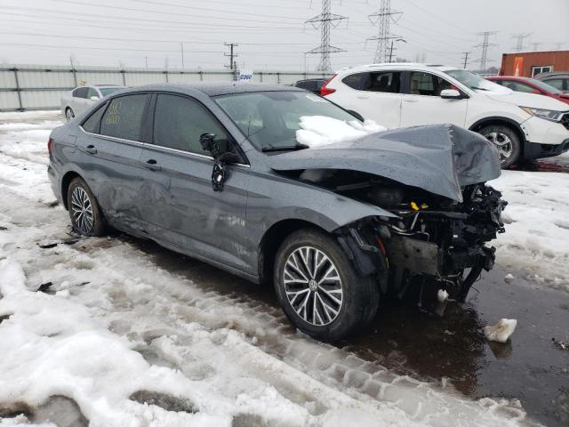 3VWC57BU4KM123725 - 2019 VOLKSWAGEN JETTA S GRAY photo 4