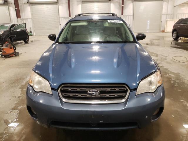 4S4BP61C777301605 - 2007 SUBARU LEGACY OUTBACK 2.5I BLUE photo 5