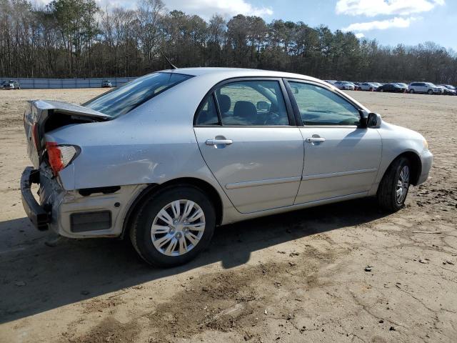 1NXBR32E95Z390956 - 2005 TOYOTA COROLLA CE SILVER photo 3