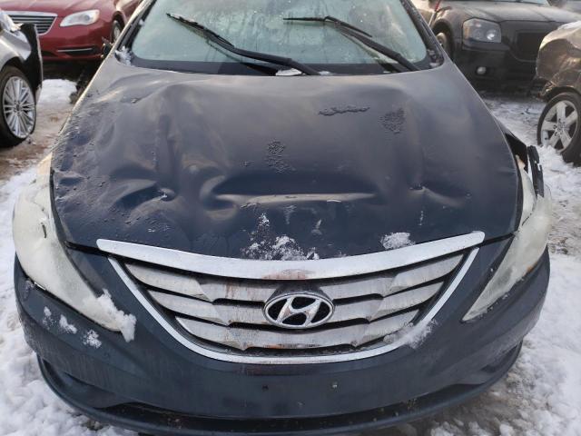 5NPEB4AC5BH186432 - 2011 HYUNDAI SONATA GLS BLACK photo 11