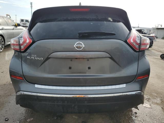 5N1AZ2MG6JN145668 - 2018 NISSAN MURANO S GRAY photo 6