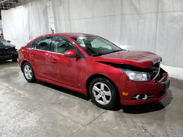 1G1PF5S9XB7171945 - 2011 CHEVROLET CRUZE LT RED photo 4