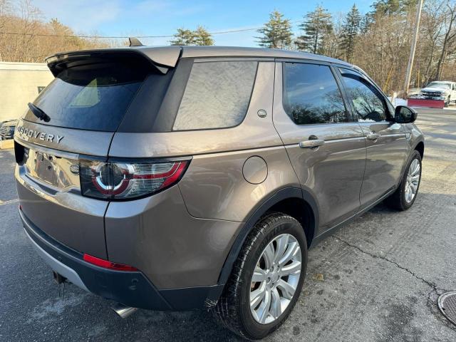 SALCT2BG2GH545907 - 2016 LAND ROVER DISCOVERY HSE LUXURY BROWN photo 3