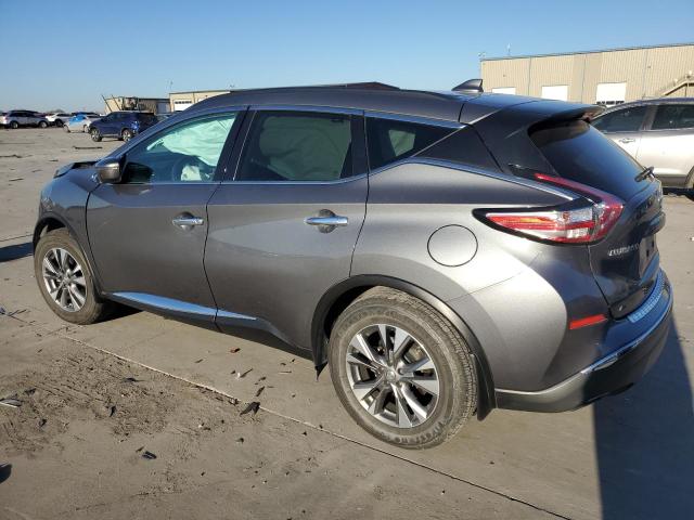 5N1AZ2MG0HN185223 - 2017 NISSAN MURANO S GRAY photo 2