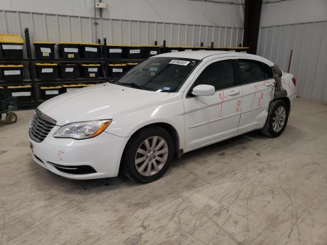 1C3CCBBB6DN713755 - 2013 CHRYSLER 200 TOURING WHITE photo 1