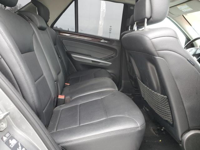 4JGBB8GB1BA706878 - 2011 MERCEDES-BENZ ML 350 4MATIC GRAY photo 11