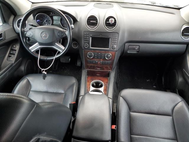 4JGBB8GB1BA706878 - 2011 MERCEDES-BENZ ML 350 4MATIC GRAY photo 8