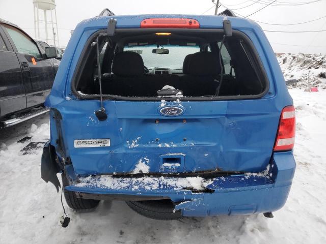 1FMCU0D76BKB44261 - 2011 FORD ESCAPE XLT BLUE photo 6