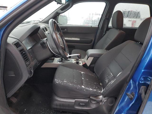 1FMCU0D76BKB44261 - 2011 FORD ESCAPE XLT BLUE photo 7