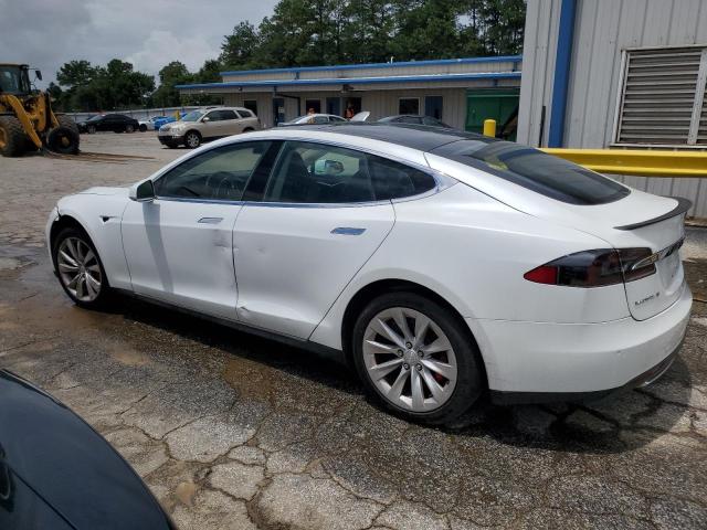 5YJSA1H18EFP52160 - 2014 TESLA MODEL S WHITE photo 2