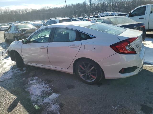 19XFC1F74KE009080 - 2019 HONDA CIVIC EXL WHITE photo 2