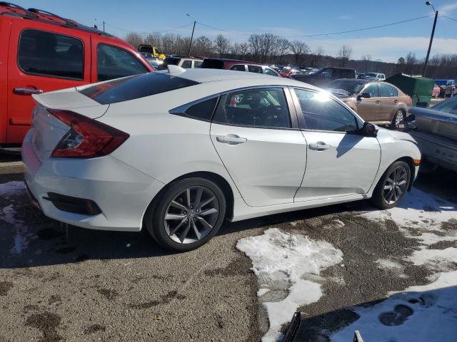 19XFC1F74KE009080 - 2019 HONDA CIVIC EXL WHITE photo 3