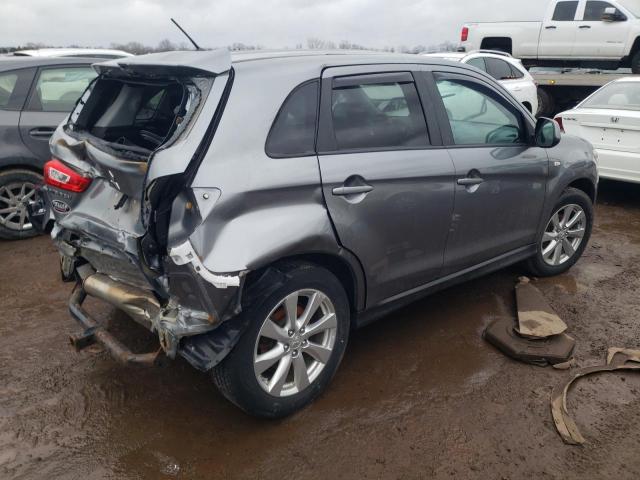 4A4AR3AU5EE007090 - 2014 MITSUBISHI OUTLANDER ES GRAY photo 3