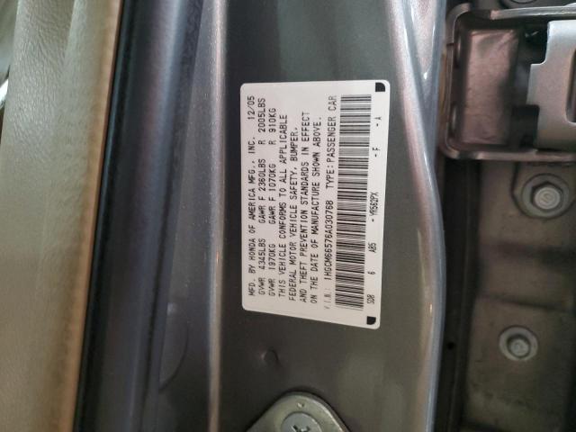 1HGCM66576A030768 - 2006 HONDA ACCORD EX GRAY photo 12