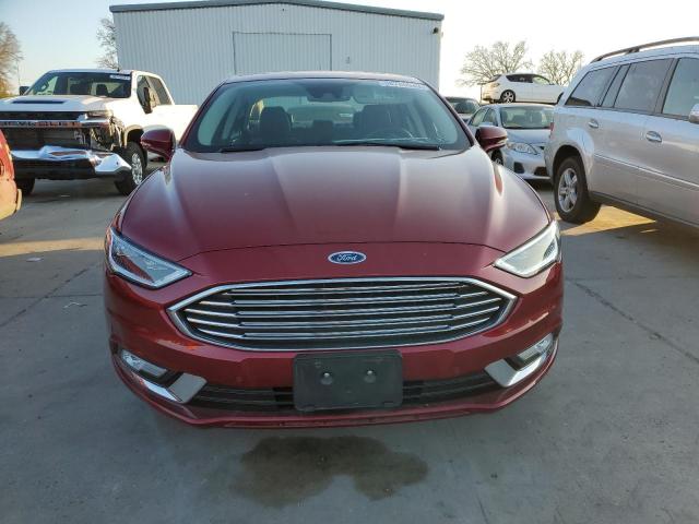 3FA6P0PU7HR380177 - 2017 FORD FUSION SE PHEV RED photo 5