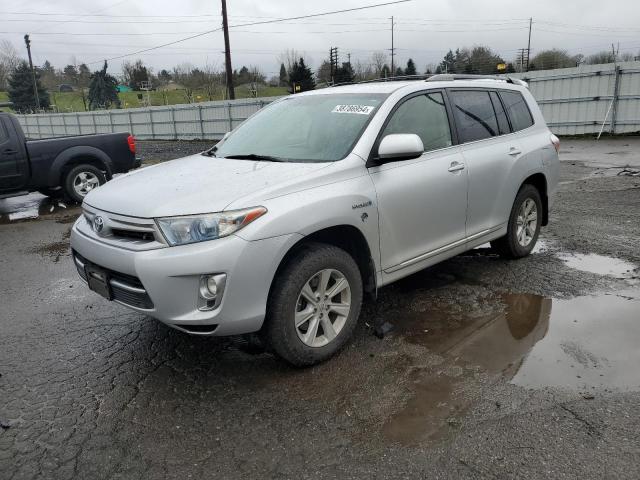 JTEBC3EH9C2006867 - 2012 TOYOTA HIGHLANDER HYBRID SILVER photo 1