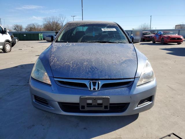 1HGCM56377A077096 - 2007 HONDA ACCORD SE BLUE photo 5