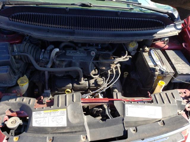 2A8GP64L96R667139 - 2006 CHRYSLER TOWN & COU LIMITED RED photo 12