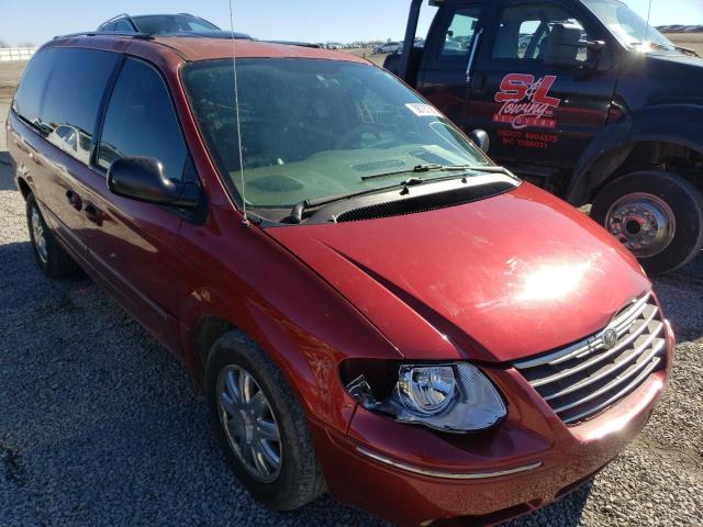 2A8GP64L96R667139 - 2006 CHRYSLER TOWN & COU LIMITED RED photo 4