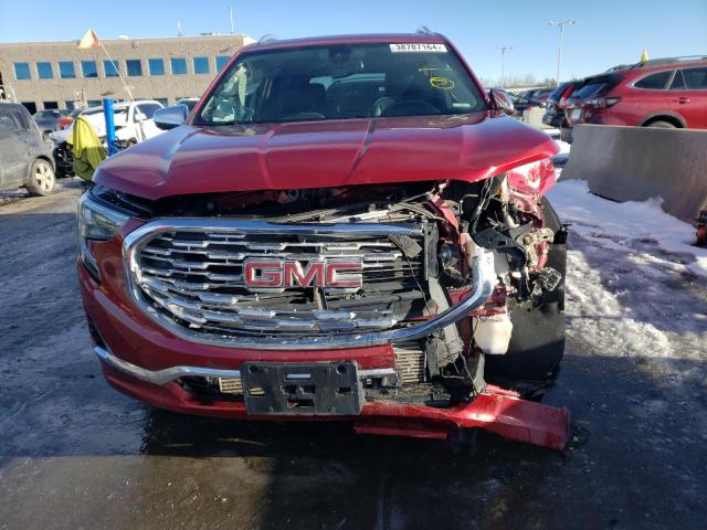 3GKALXEX1KL106834 - 2019 GMC TERRAIN DENALI RED photo 5