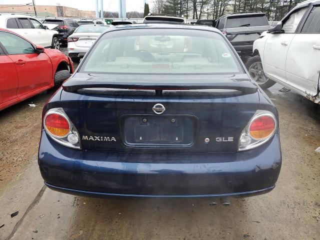 JN1DA31A73T437619 - 2003 NISSAN MAXIMA GLE BLUE photo 6