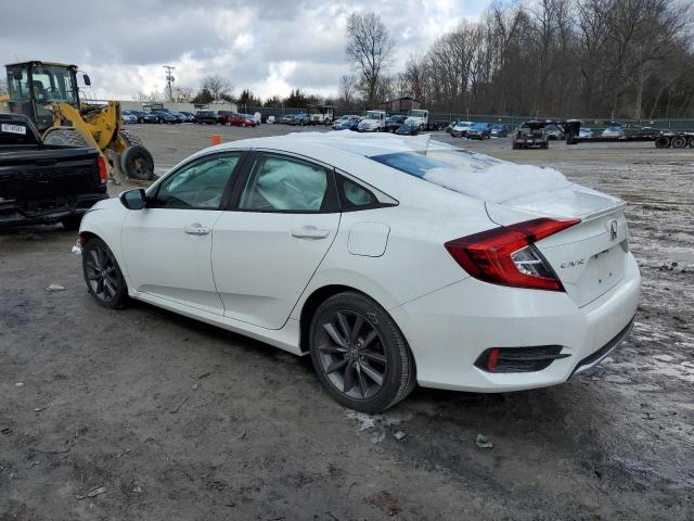 19XFC1F30LE205399 - 2020 HONDA CIVIC EX WHITE photo 2