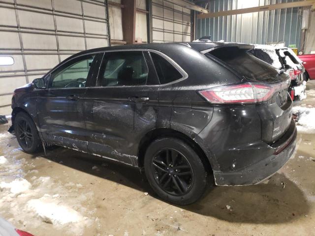 2FMTK4J97FBC31167 - 2015 FORD EDGE SEL BLACK photo 2