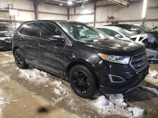 2FMTK4J97FBC31167 - 2015 FORD EDGE SEL BLACK photo 4