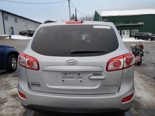 5NMSG3AB0AH390721 - 2010 HYUNDAI SANTA FE GLS SILVER photo 6