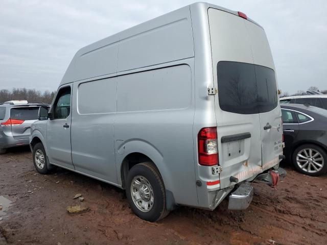 1N6BF0LY3DN109843 - 2013 NISSAN NV 2500 SILVER photo 2