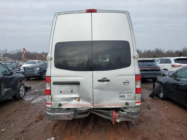 1N6BF0LY3DN109843 - 2013 NISSAN NV 2500 SILVER photo 6