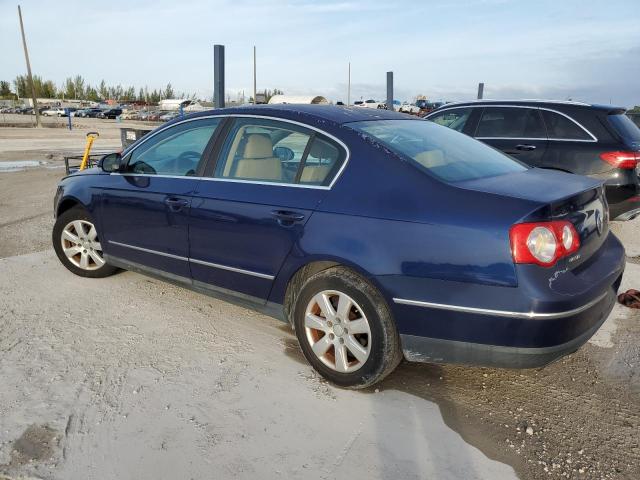 WVWAK73CX6P213129 - 2006 VOLKSWAGEN PASSAT 2.0T BLUE photo 2