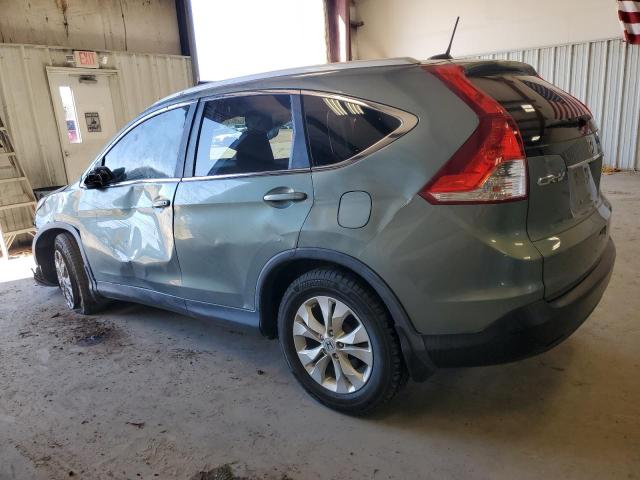 5J6RM4H7XCL057954 - 2012 HONDA CR-V EXL GRAY photo 2