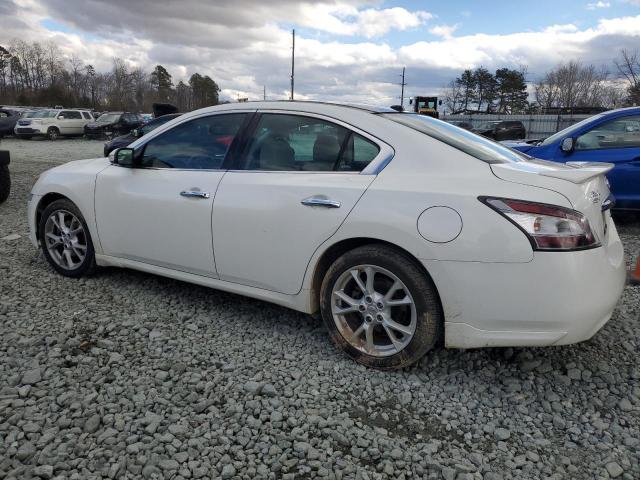 1N4AA5AP2CC824648 - 2012 NISSAN MAXIMA S WHITE photo 2