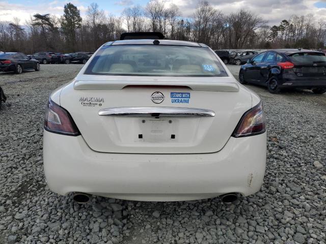 1N4AA5AP2CC824648 - 2012 NISSAN MAXIMA S WHITE photo 6