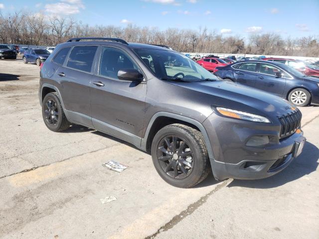 1C4PJLCS6EW288153 - 2014 JEEP CHEROKEE LATITUDE GRAY photo 4