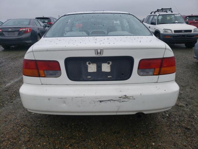 1HGEJ6229WL040705 - 1998 HONDA CIVIC DX WHITE photo 6