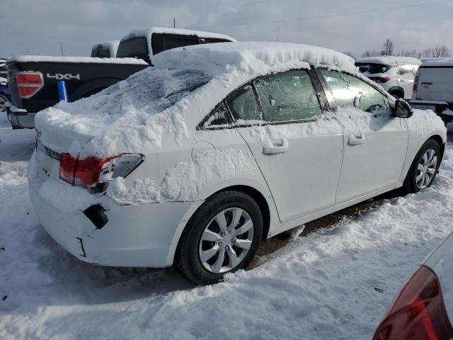 1G1PA5SH5D7103061 - 2013 CHEVROLET CRUZE LS WHITE photo 3