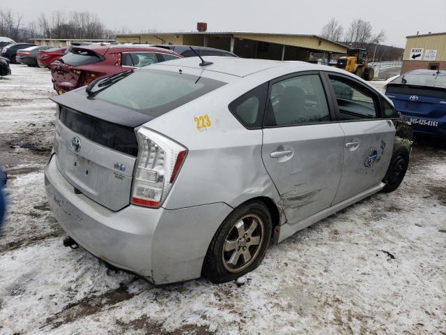 JTDKN3DU9A0157424 - 2010 TOYOTA PRIUS SILVER photo 3