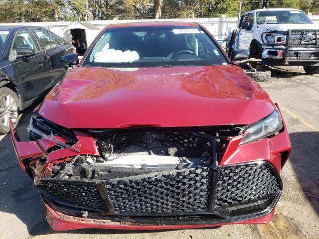 4T1BZ1FBXKU029705 - 2019 TOYOTA AVALON XLE RED photo 5